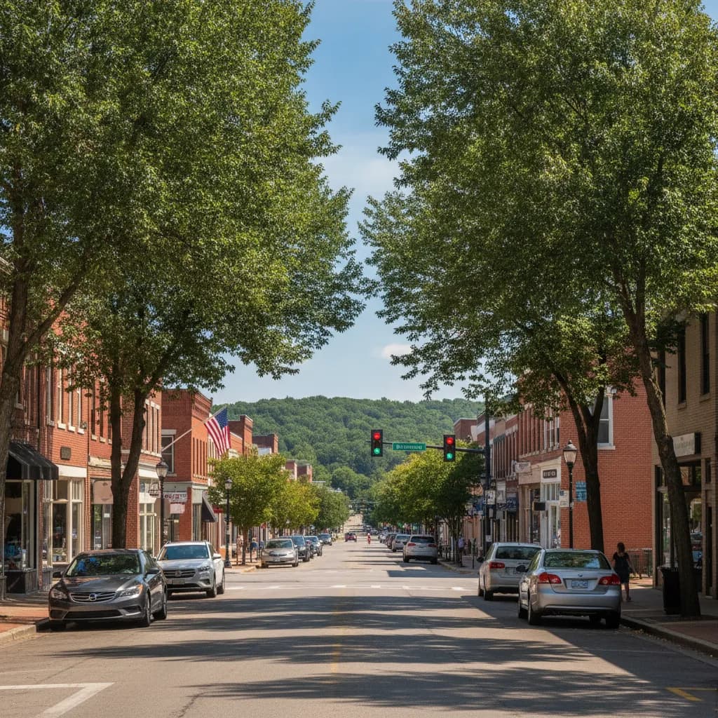 View of Bloomingdale, IL