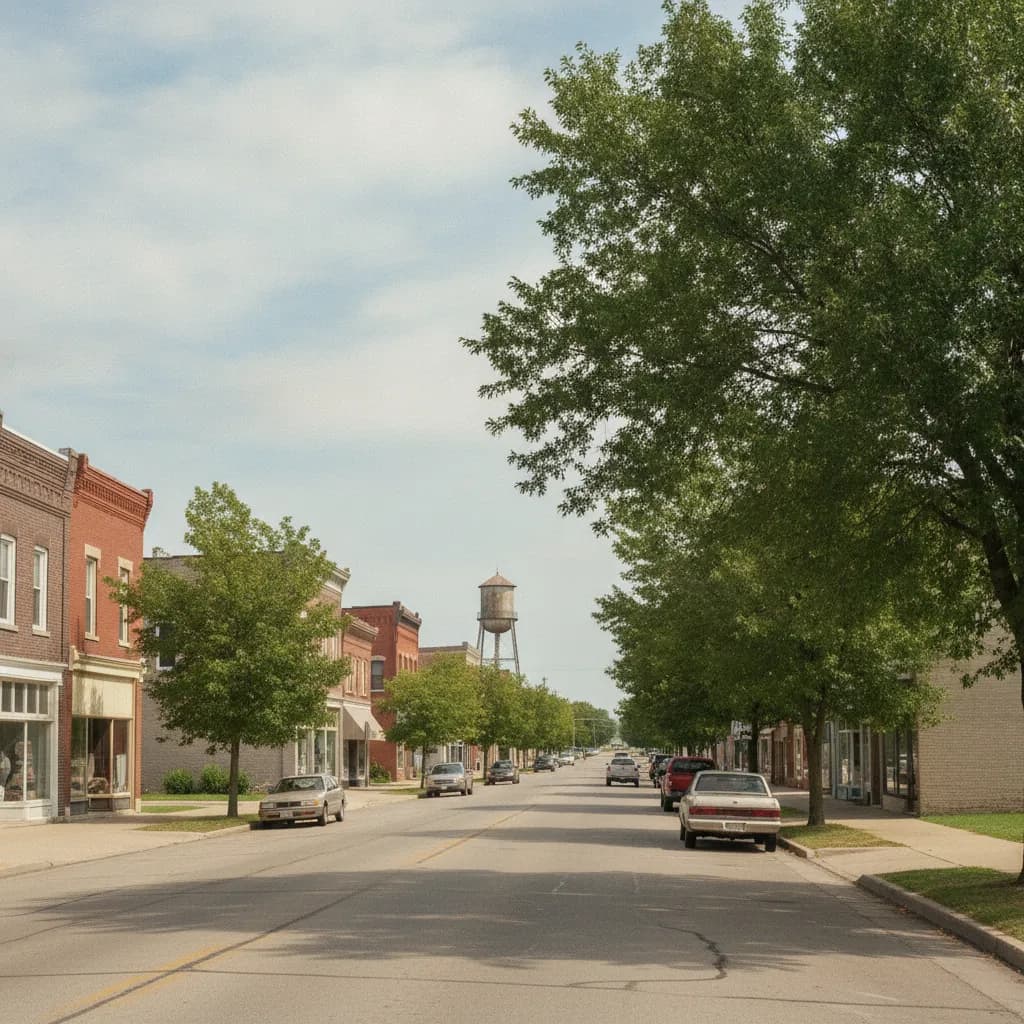 View of Bradley, IL