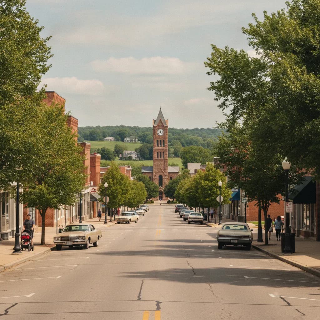 View of Canton, IL