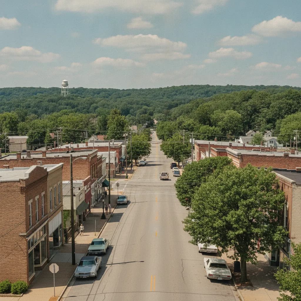 View of Caseyville, IL