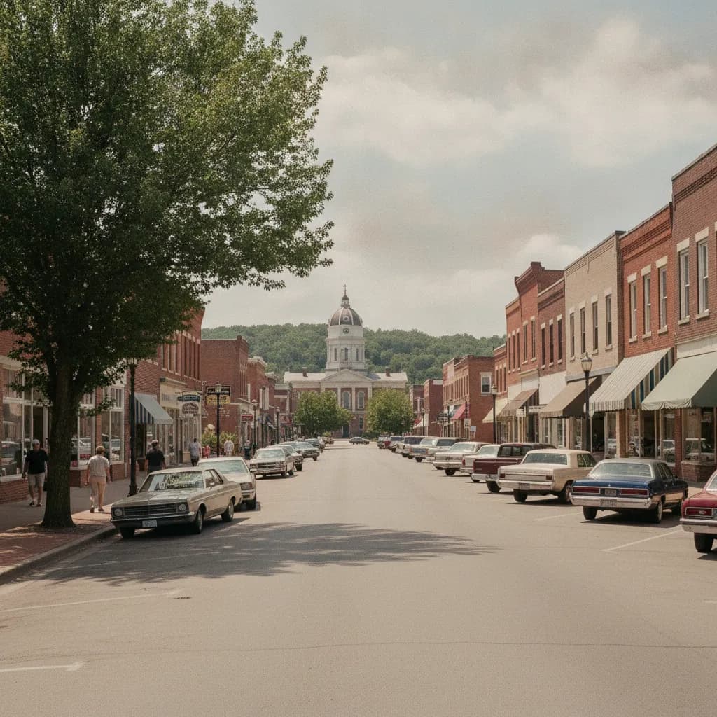 View of Charleston, IL