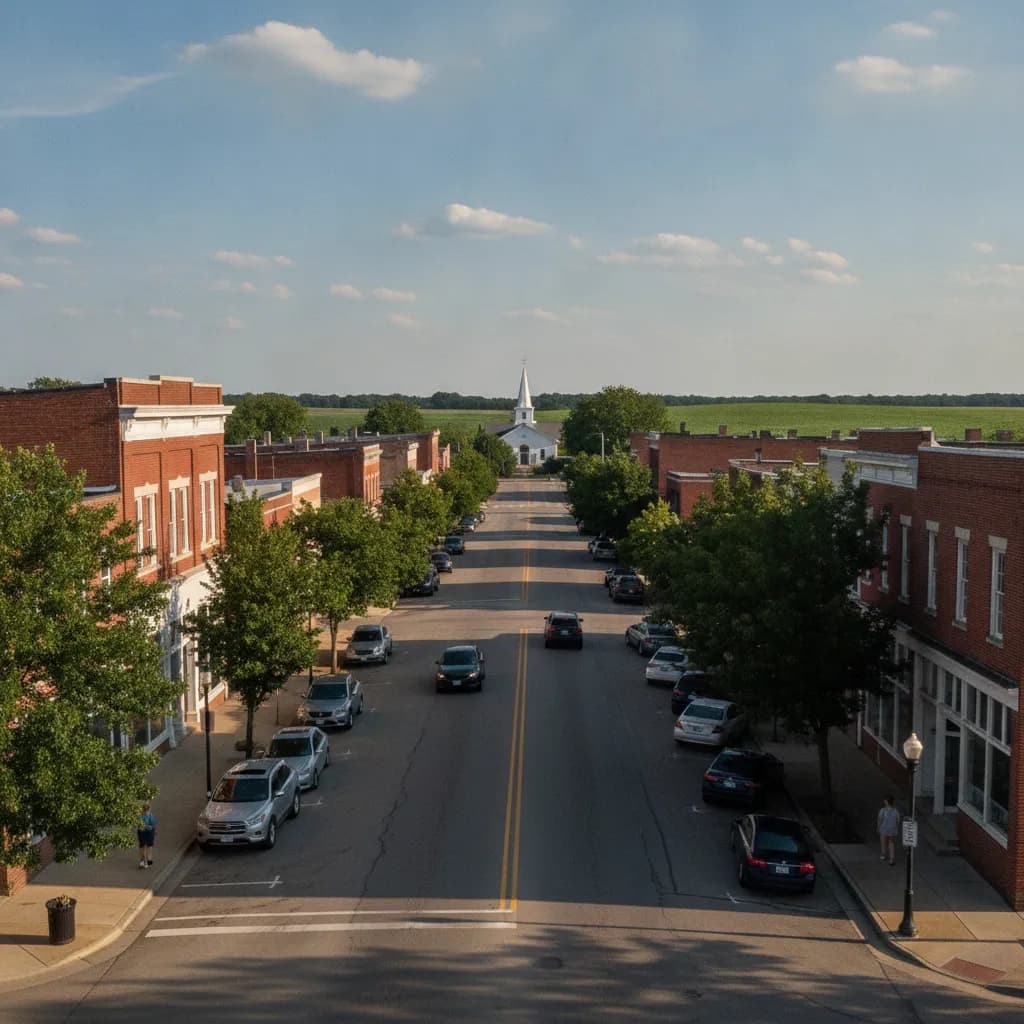 View of Chatham, IL