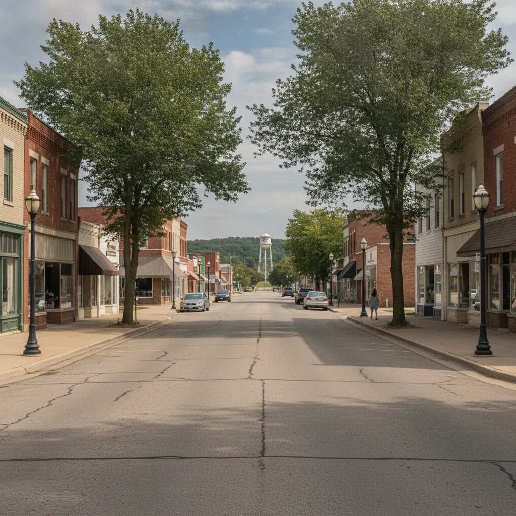 View of Colona, IL