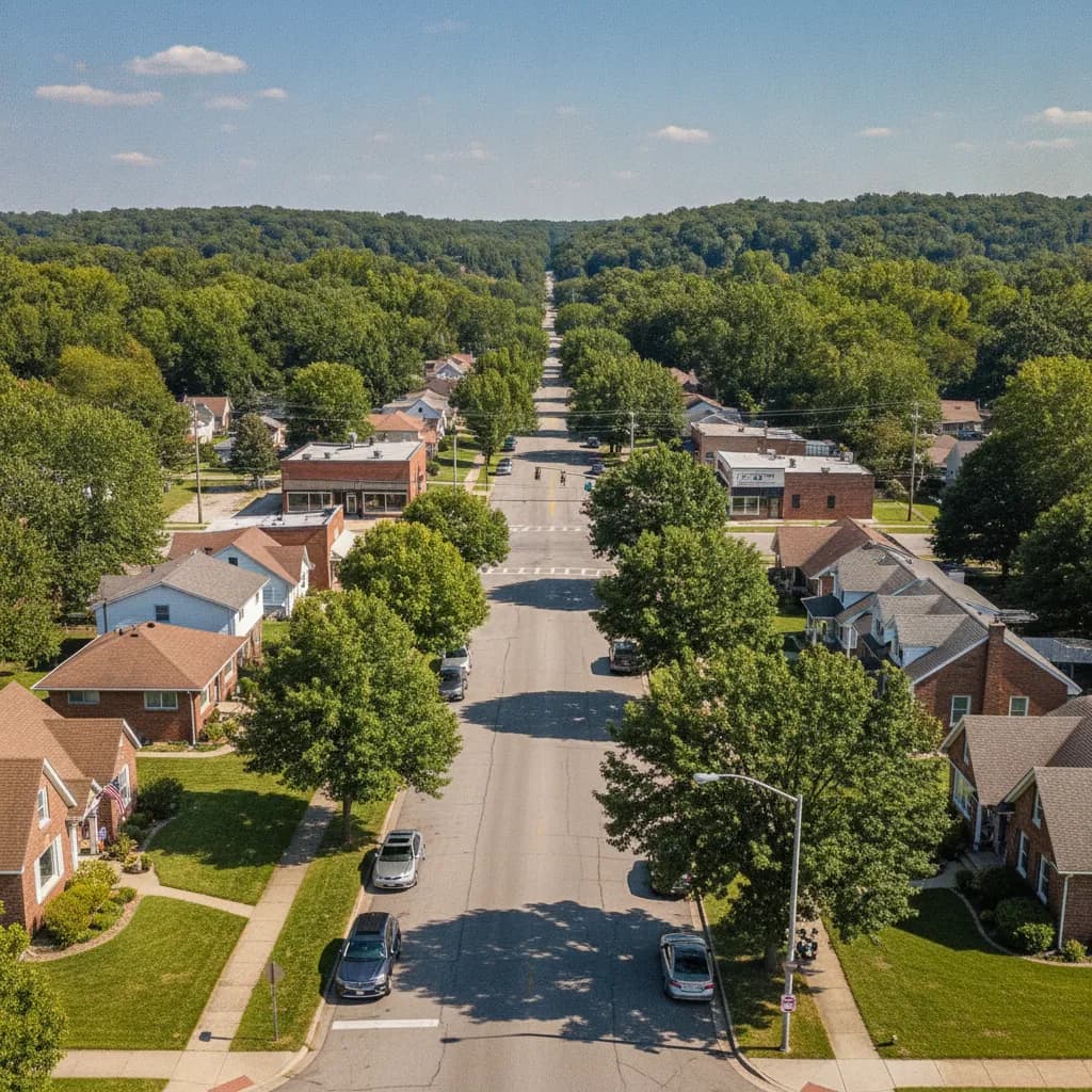 View of Country Club Hills, IL