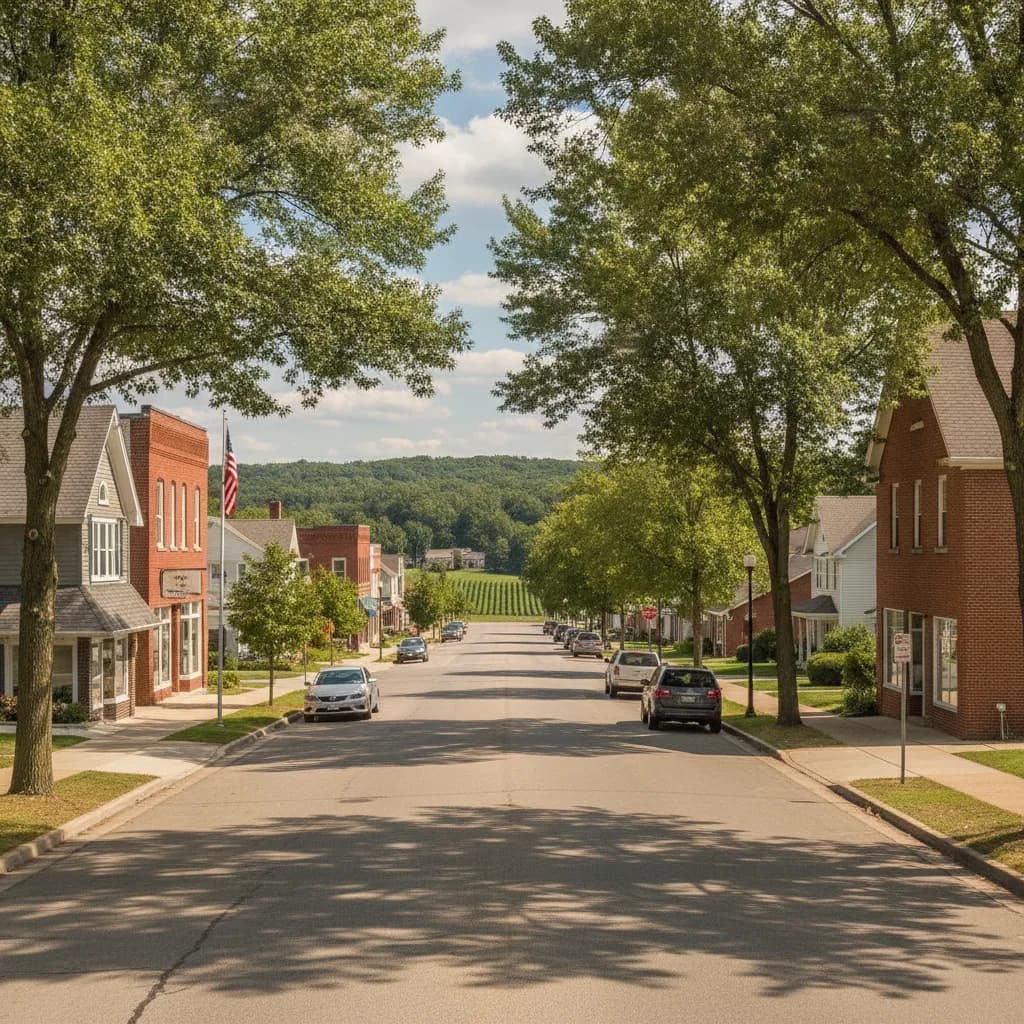 View of Countryside, IL