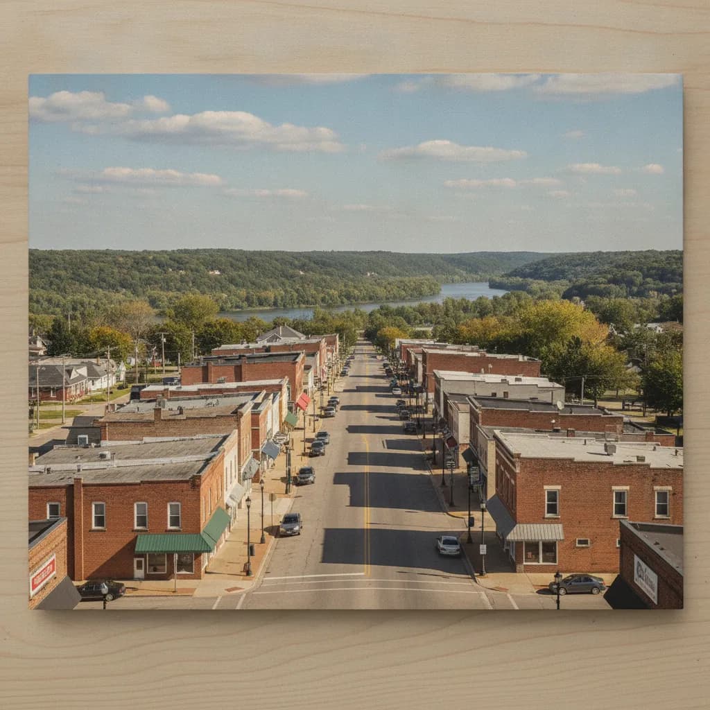 View of Creve Coeur, IL