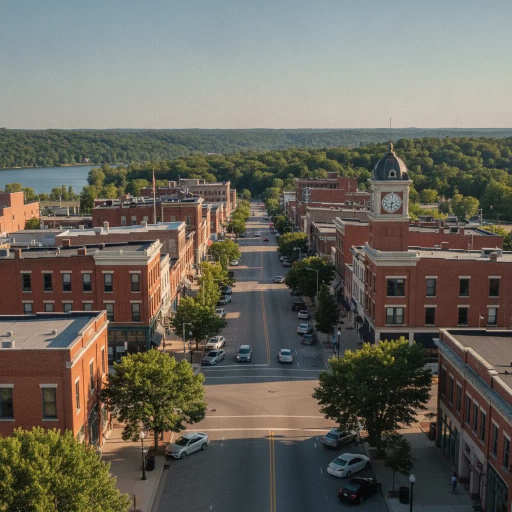 View of Decatur, IL