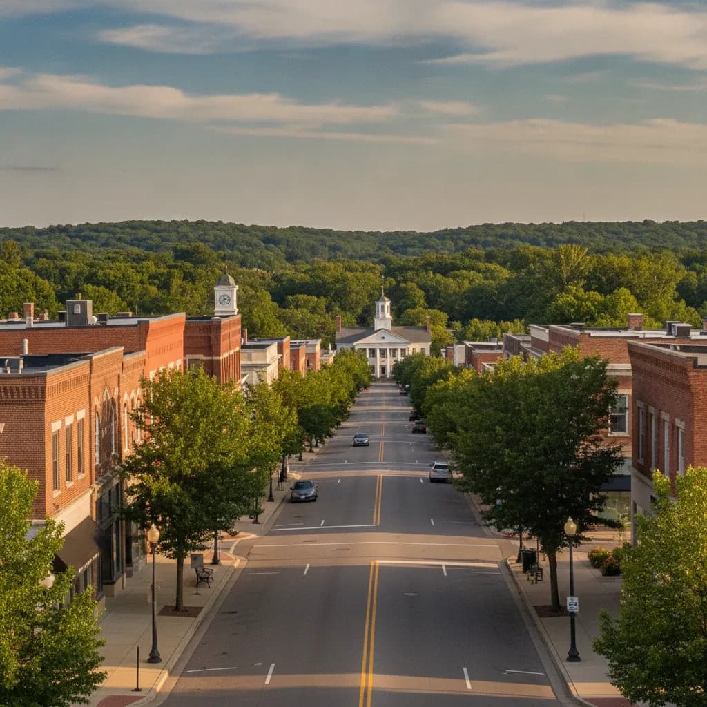 View of Deerfield, IL