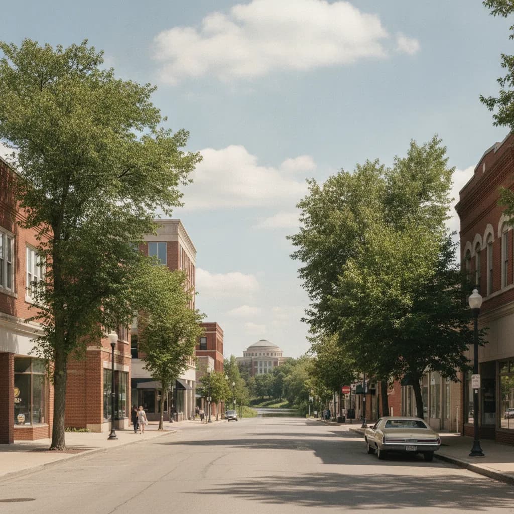 View of Des Plaines, IL