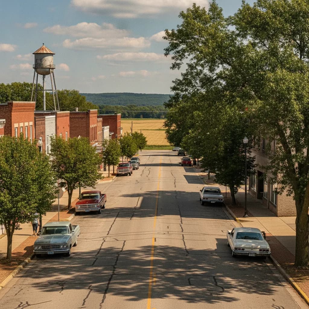 View of Dupo, IL