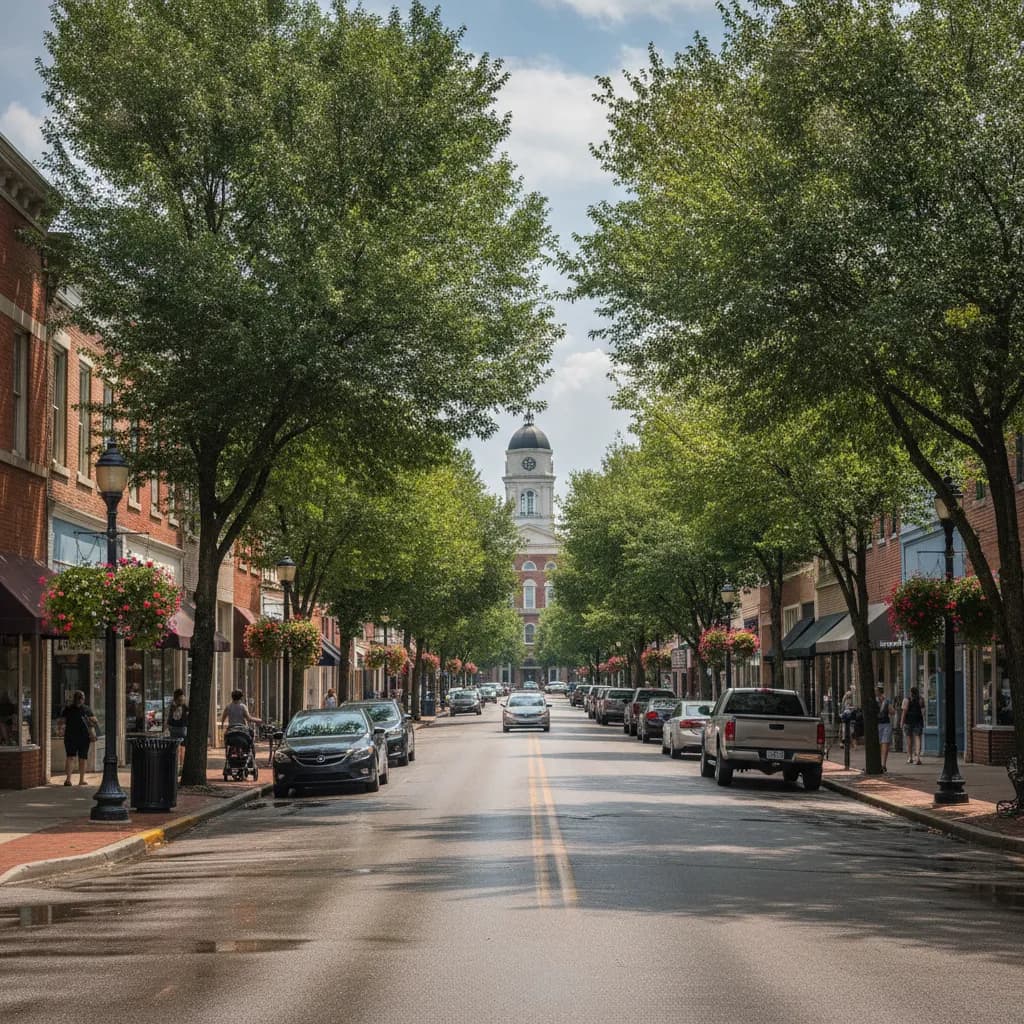View of Edwardsville, IL