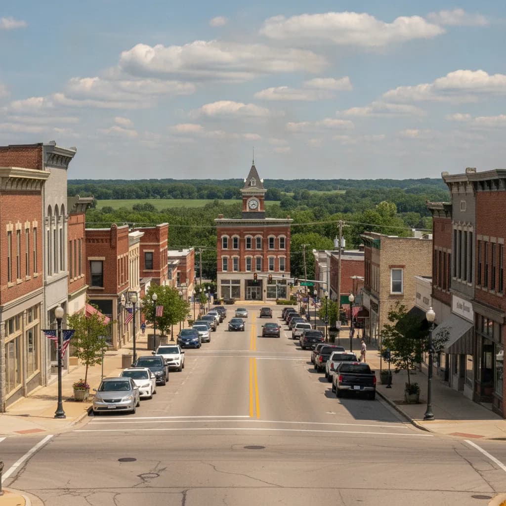 View of Effingham, IL