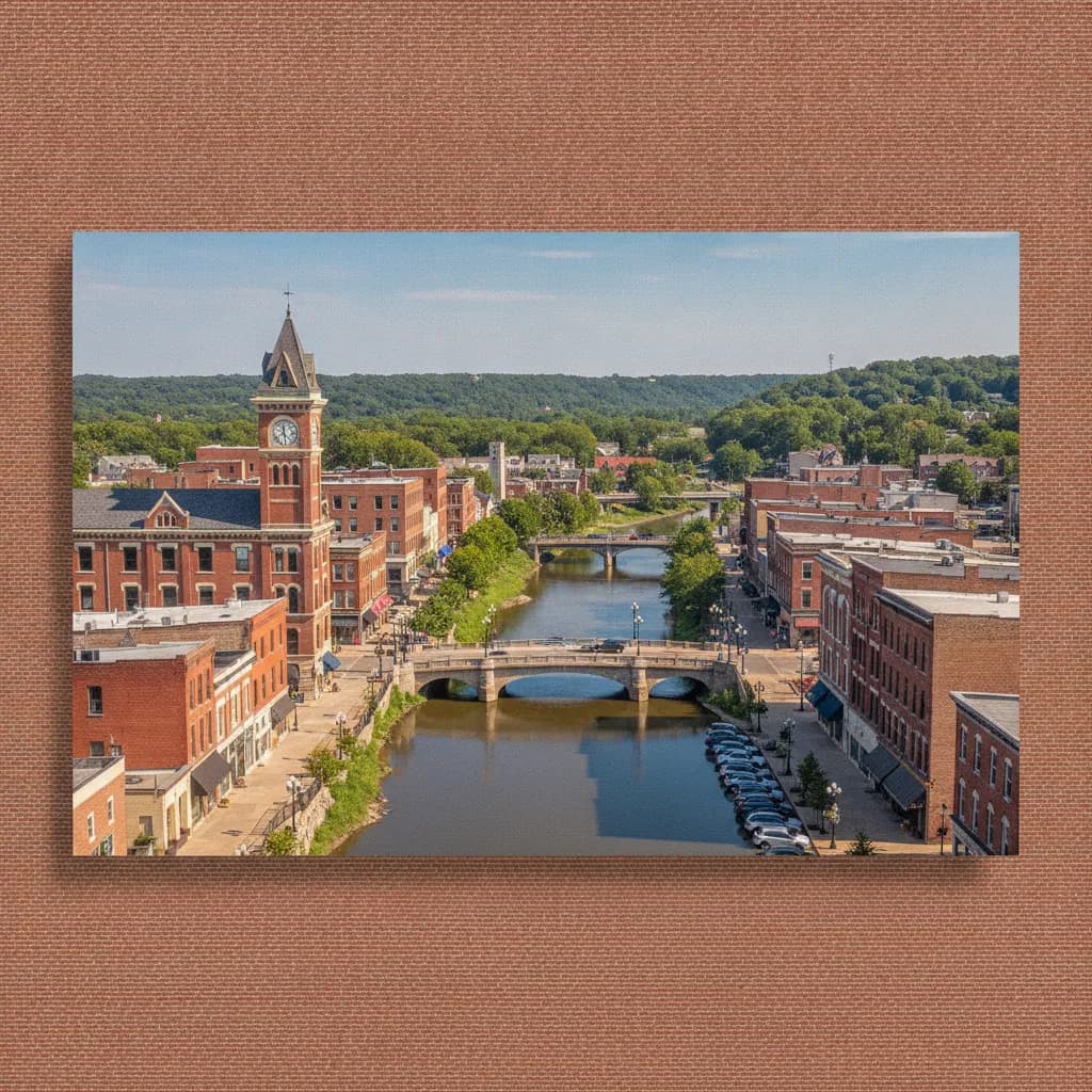 View of Elgin, IL