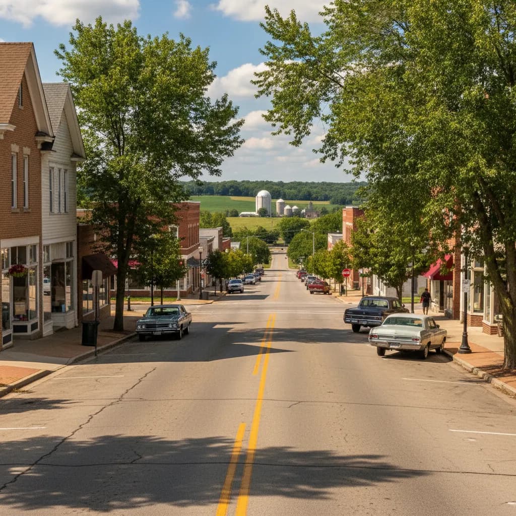 View of Eureka, IL