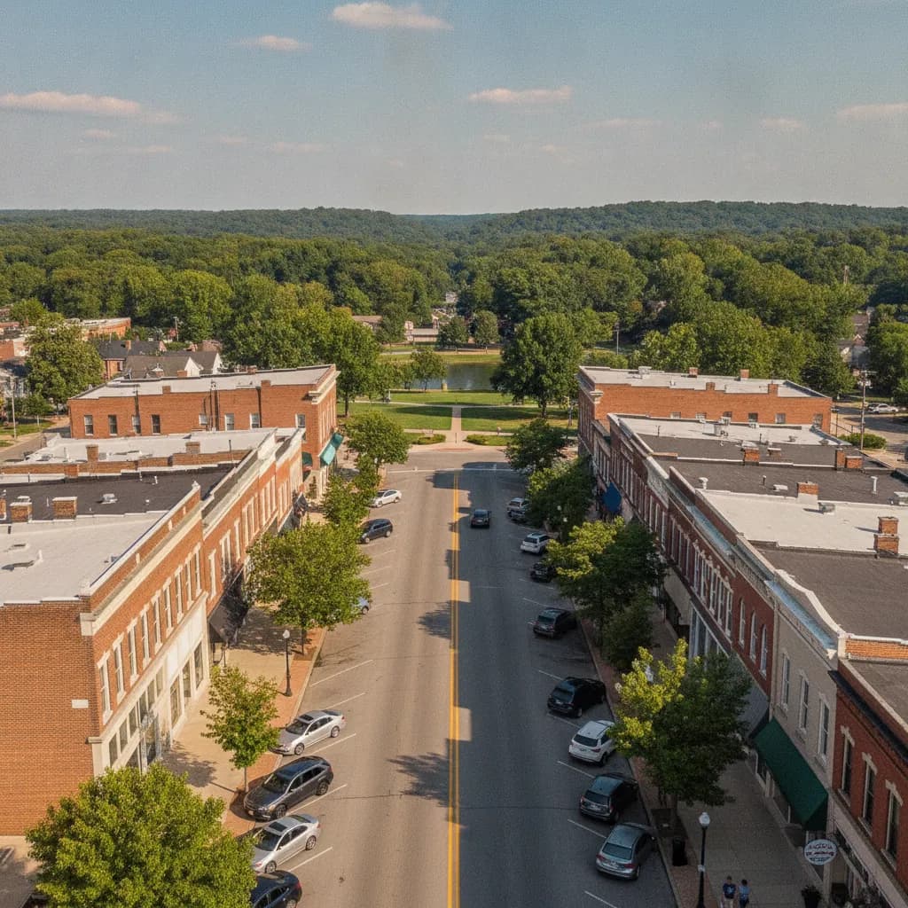 View of Fairview Heights, IL