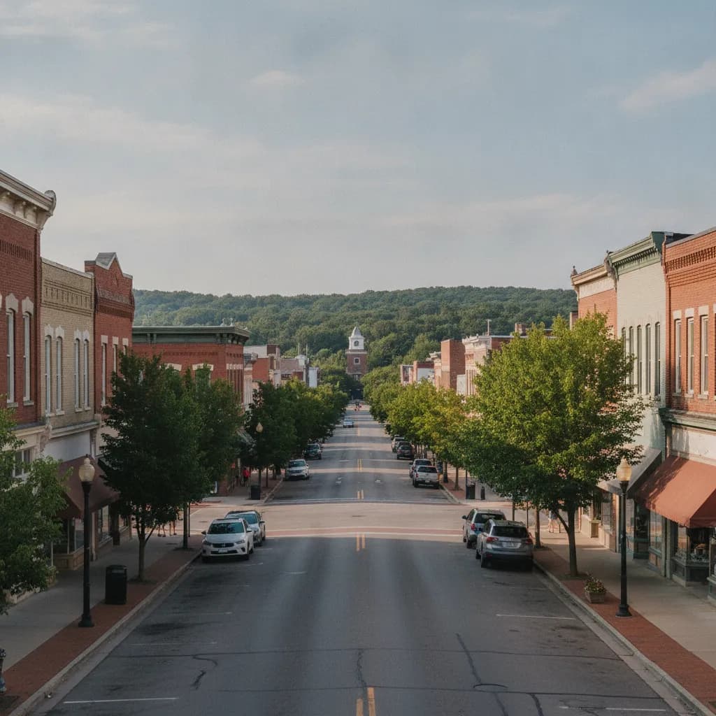 View of Frankfort, IL