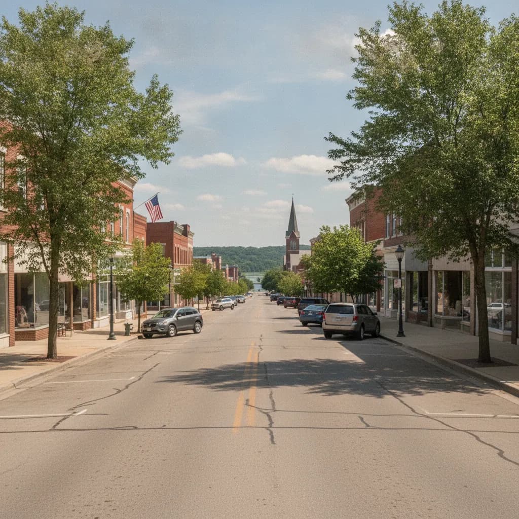 View of Freeport, IL