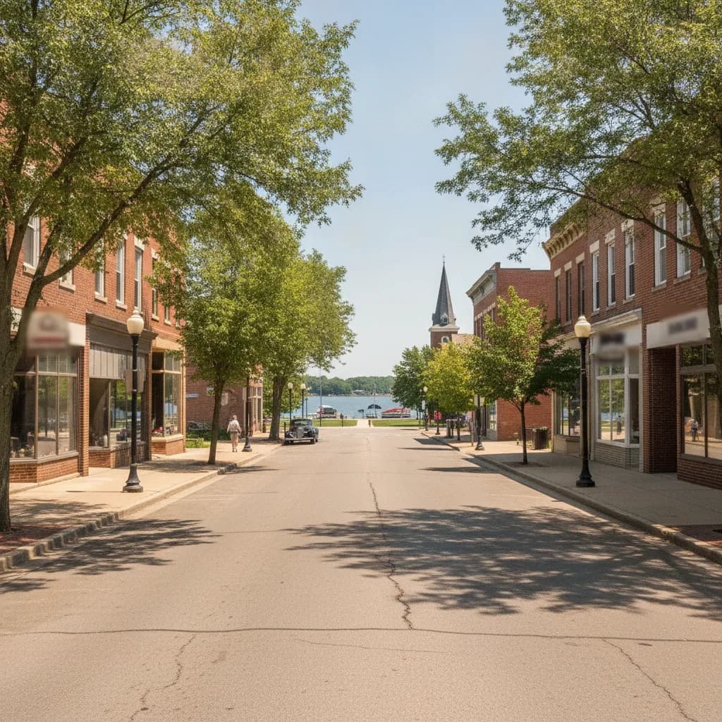 View of Grayslake, IL