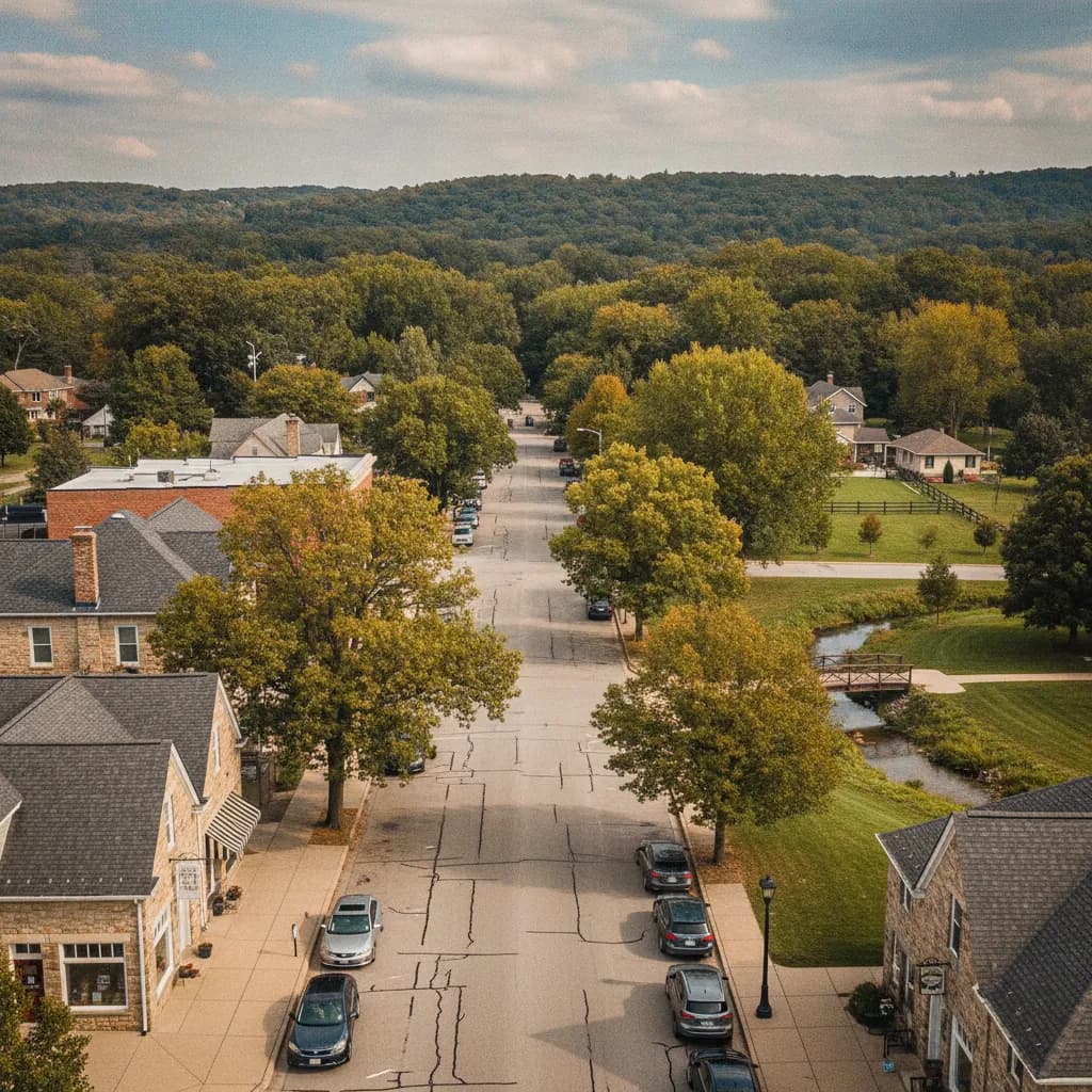 View of Green Oaks, IL