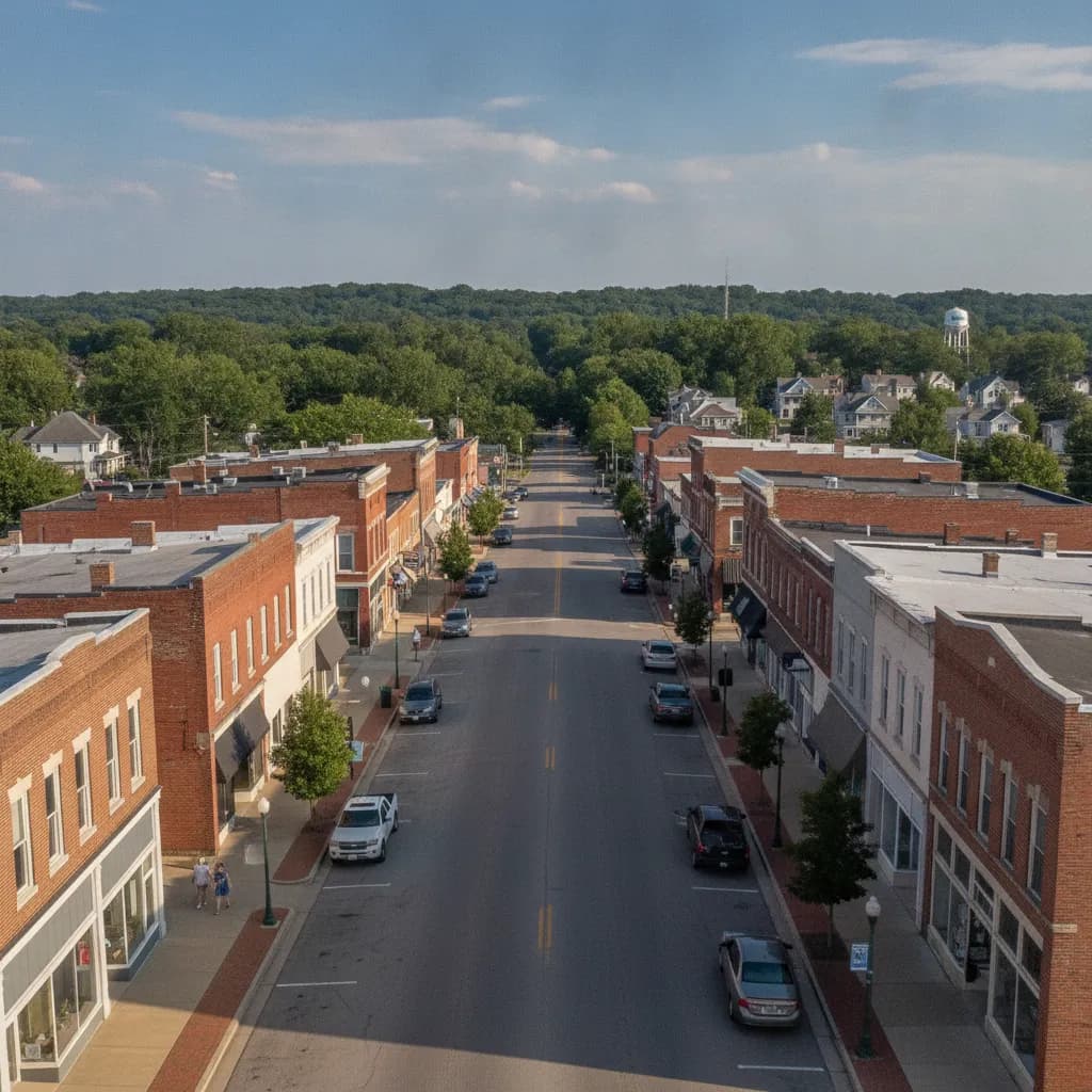 View of Greenville, IL