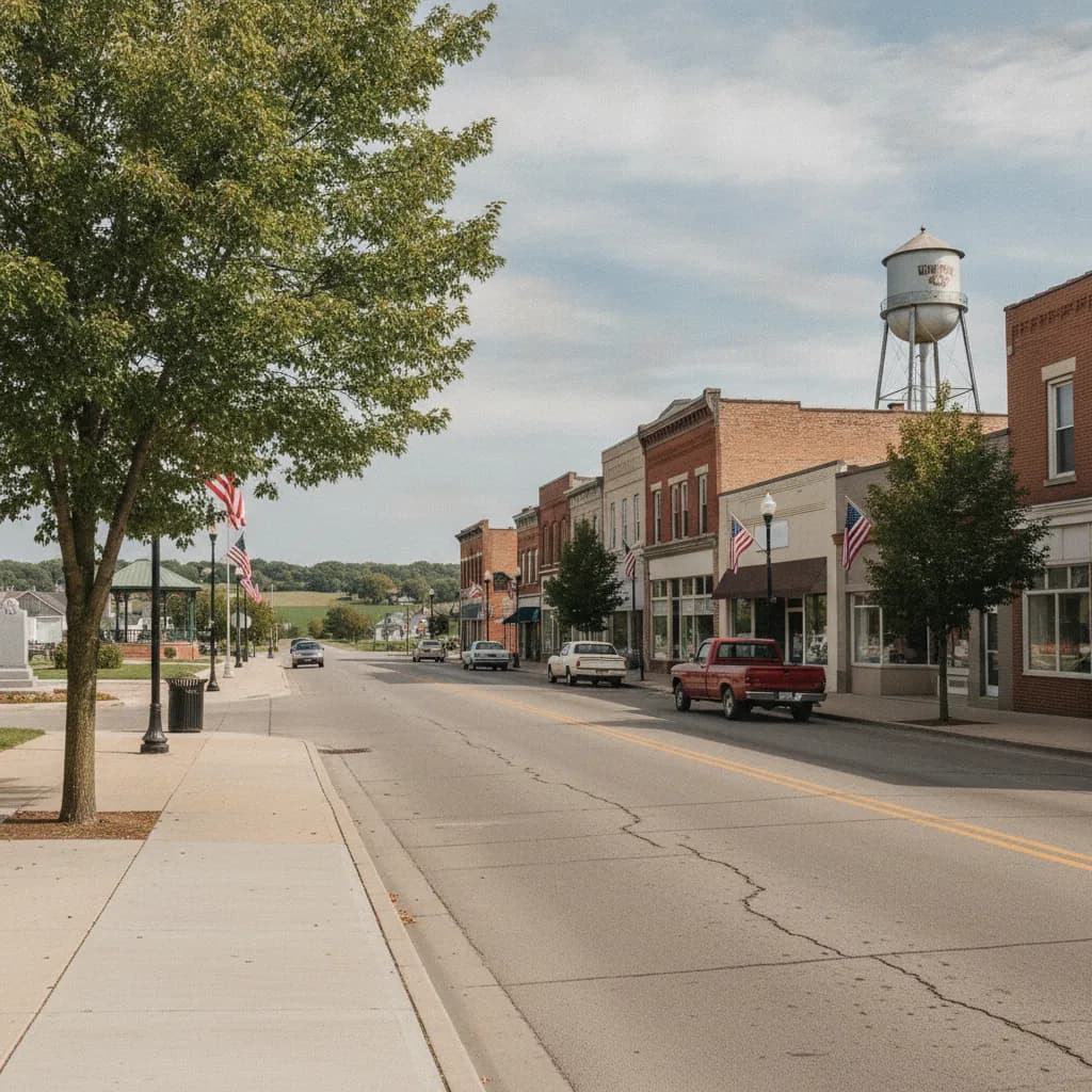 View of Harvard, IL