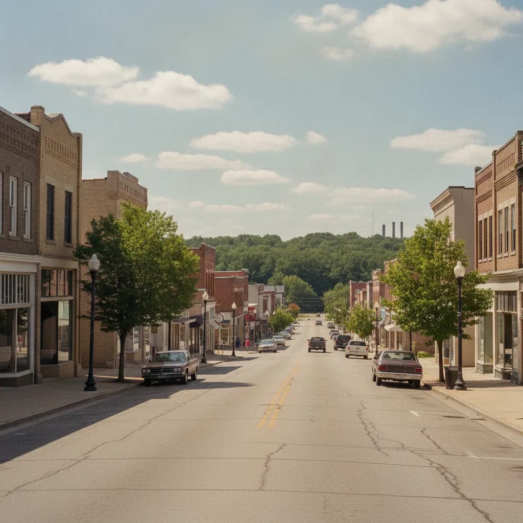 View of Herrin, IL