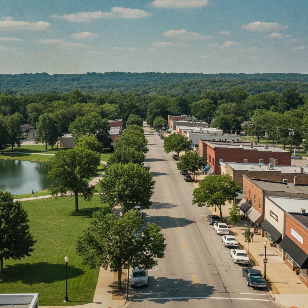 View of Justice, IL