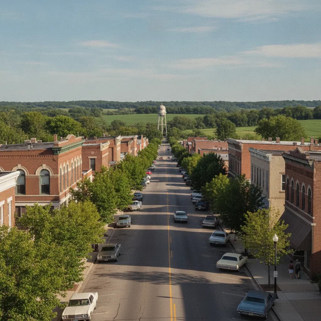 View of Kewanee, IL