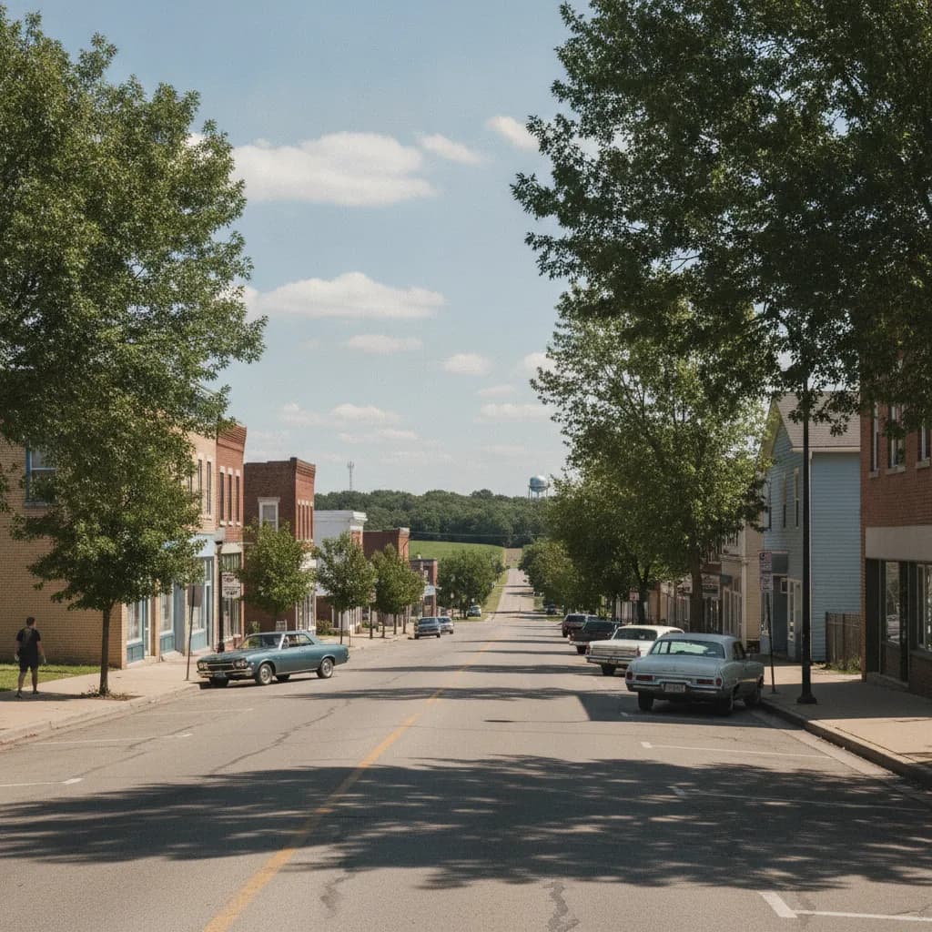 View of Manhattan, IL