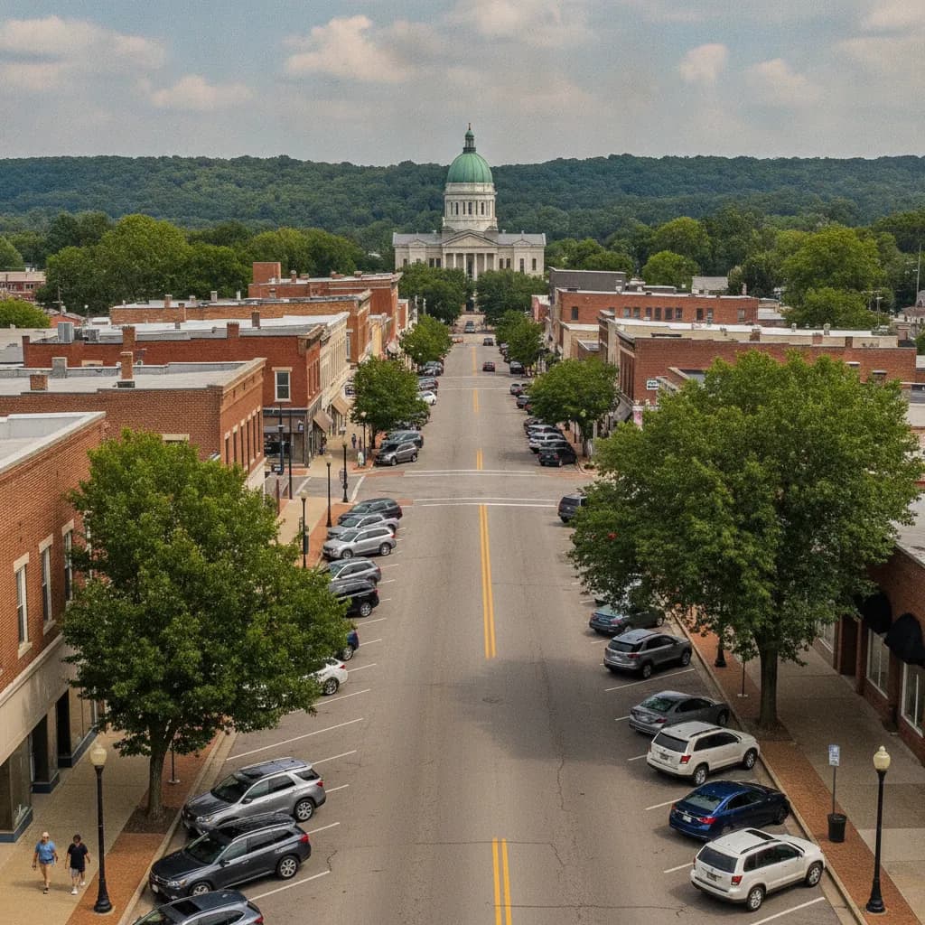 View of Marion, IL