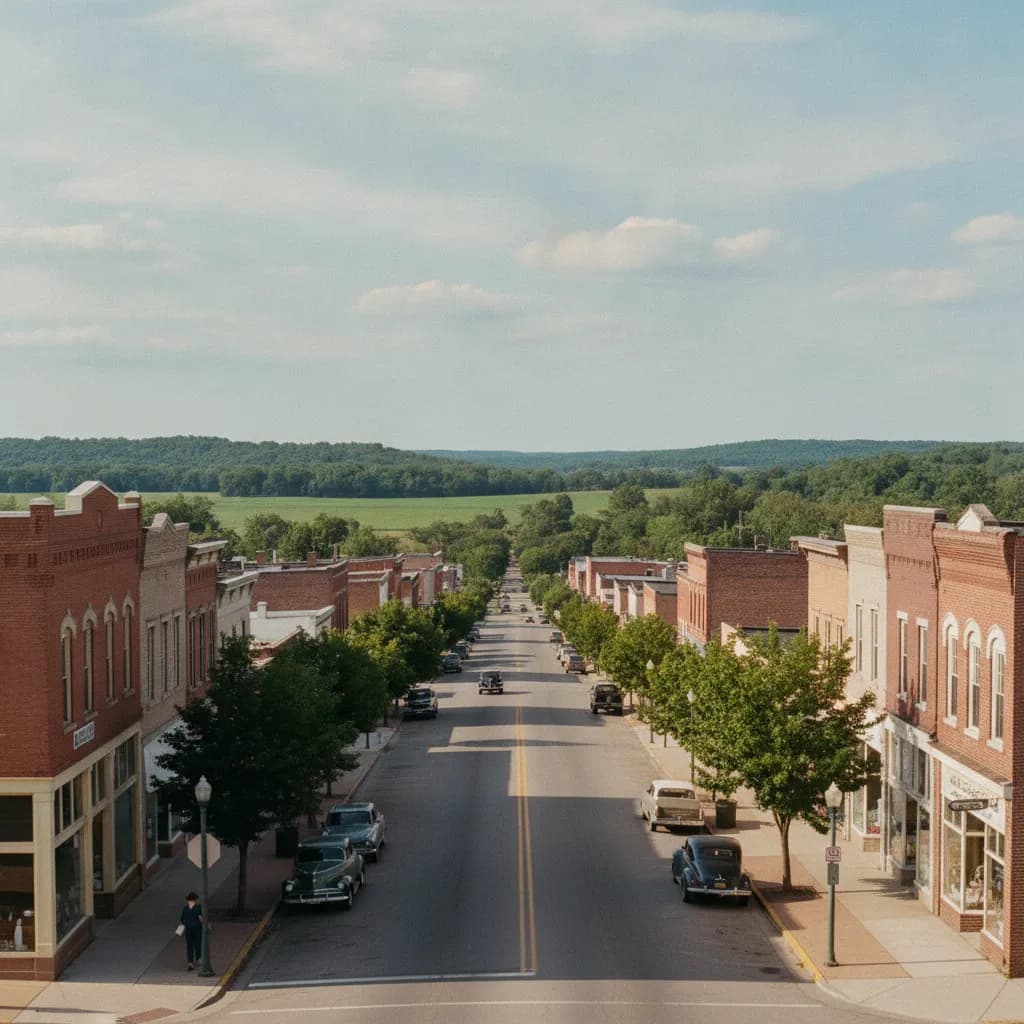 View of Marshall, IL