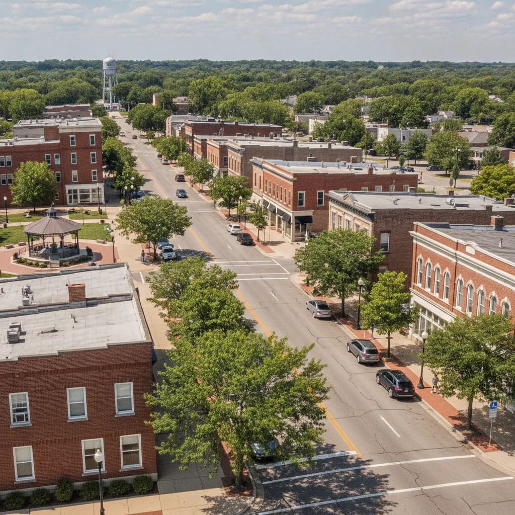 View of Matteson, IL