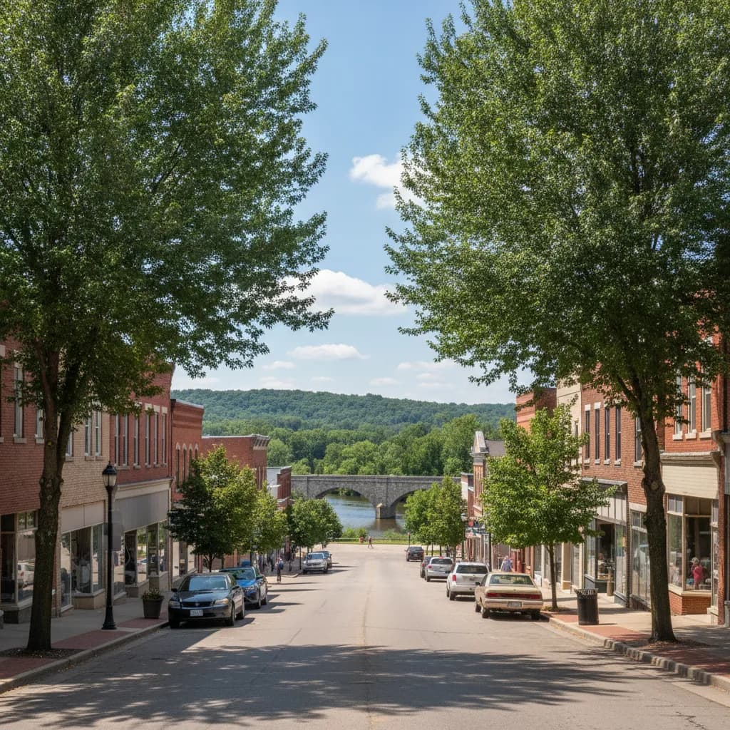 View of McHenry, IL