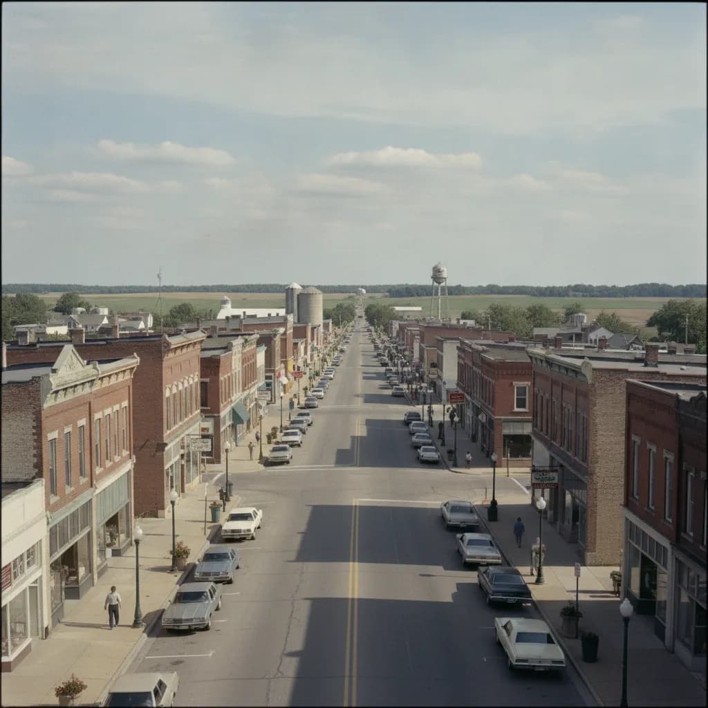 View of Mendota, IL