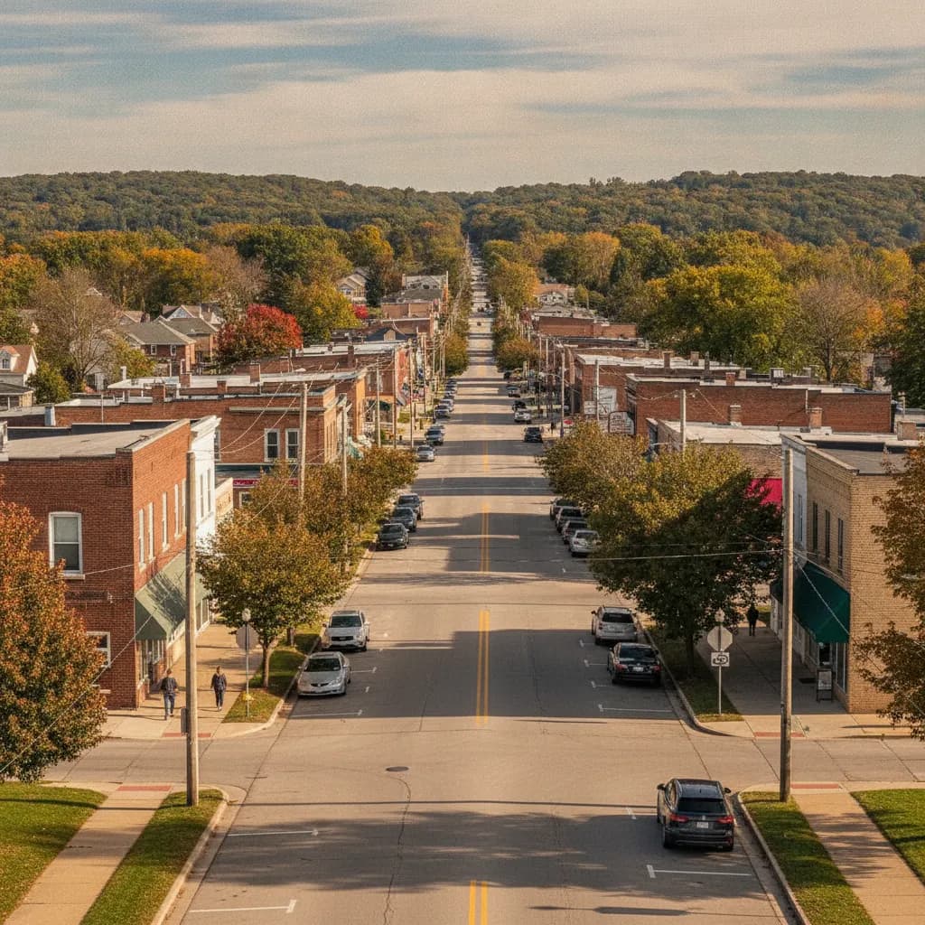 View of Midlothian, IL
