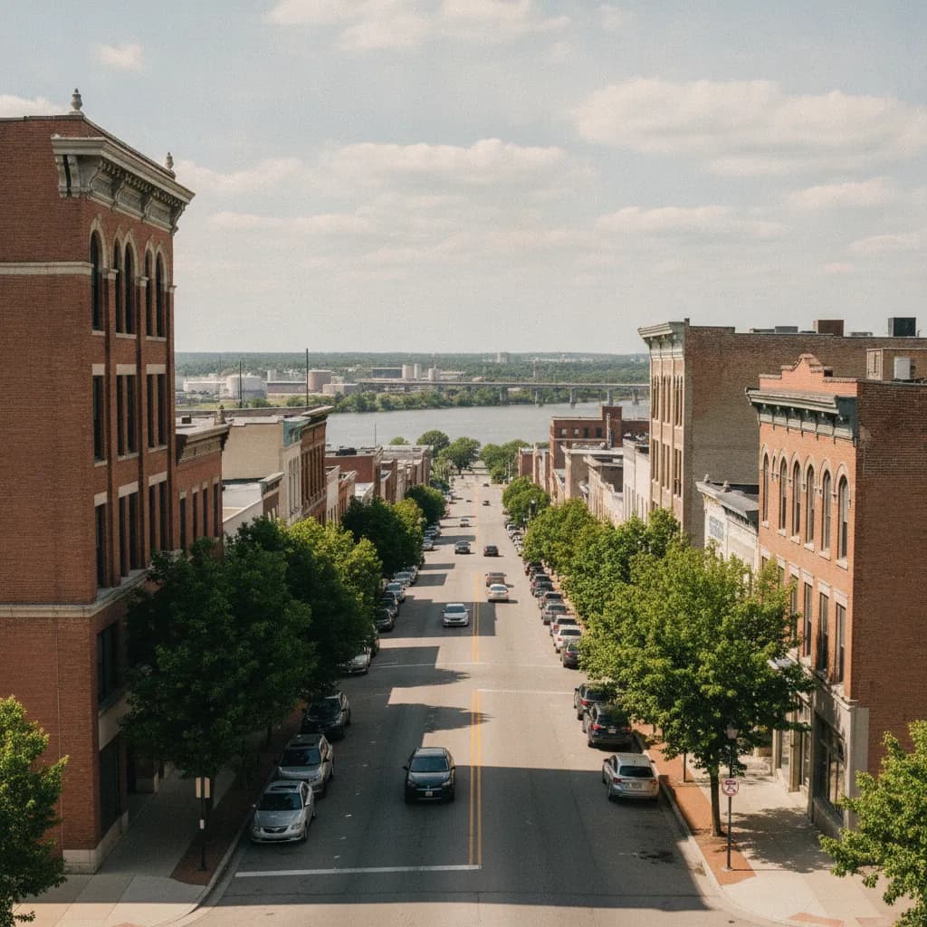 View of Moline, IL