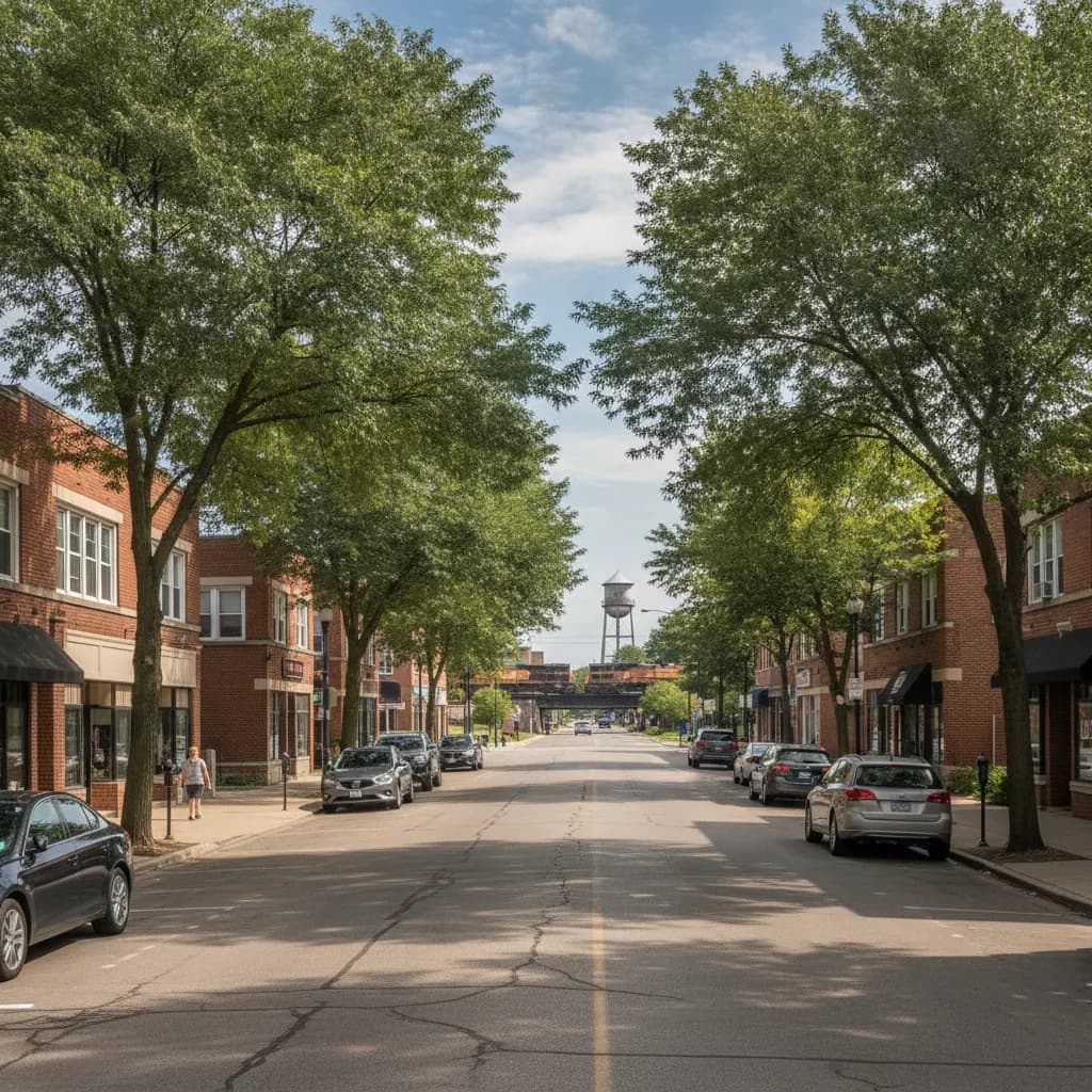 View of Morton Grove, IL