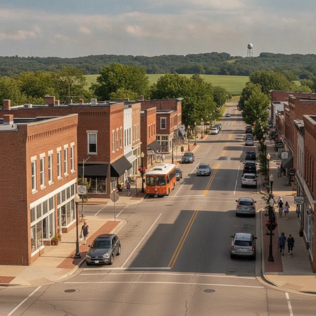 View of Morton, IL