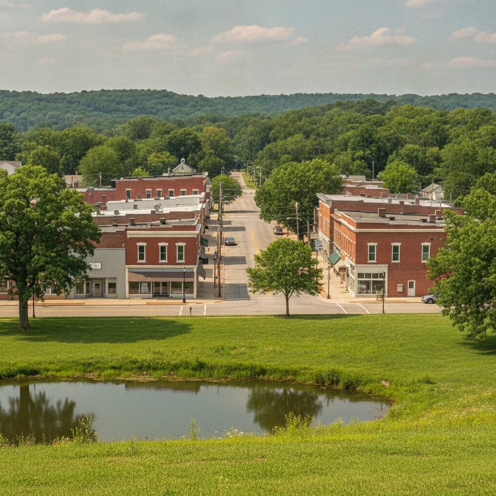 View of Mount Zion, IL