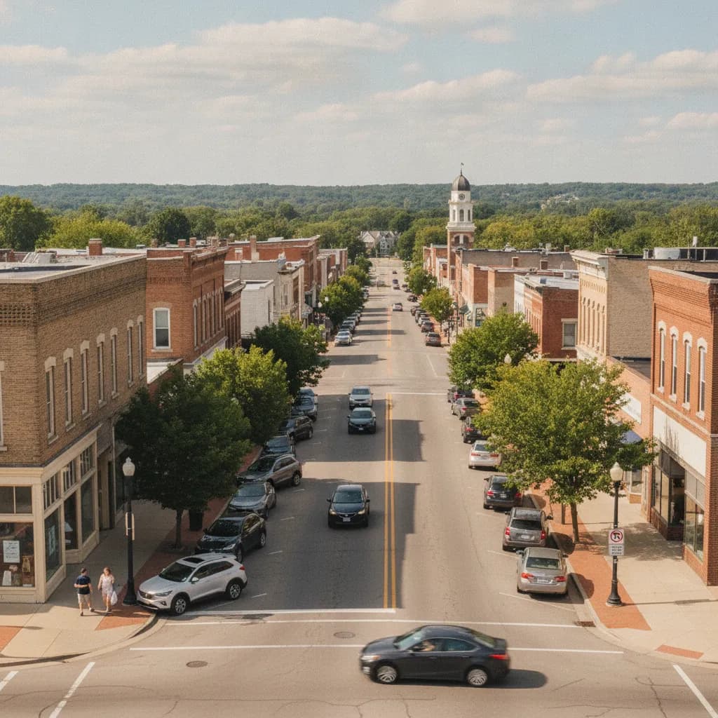 View of Normal, IL