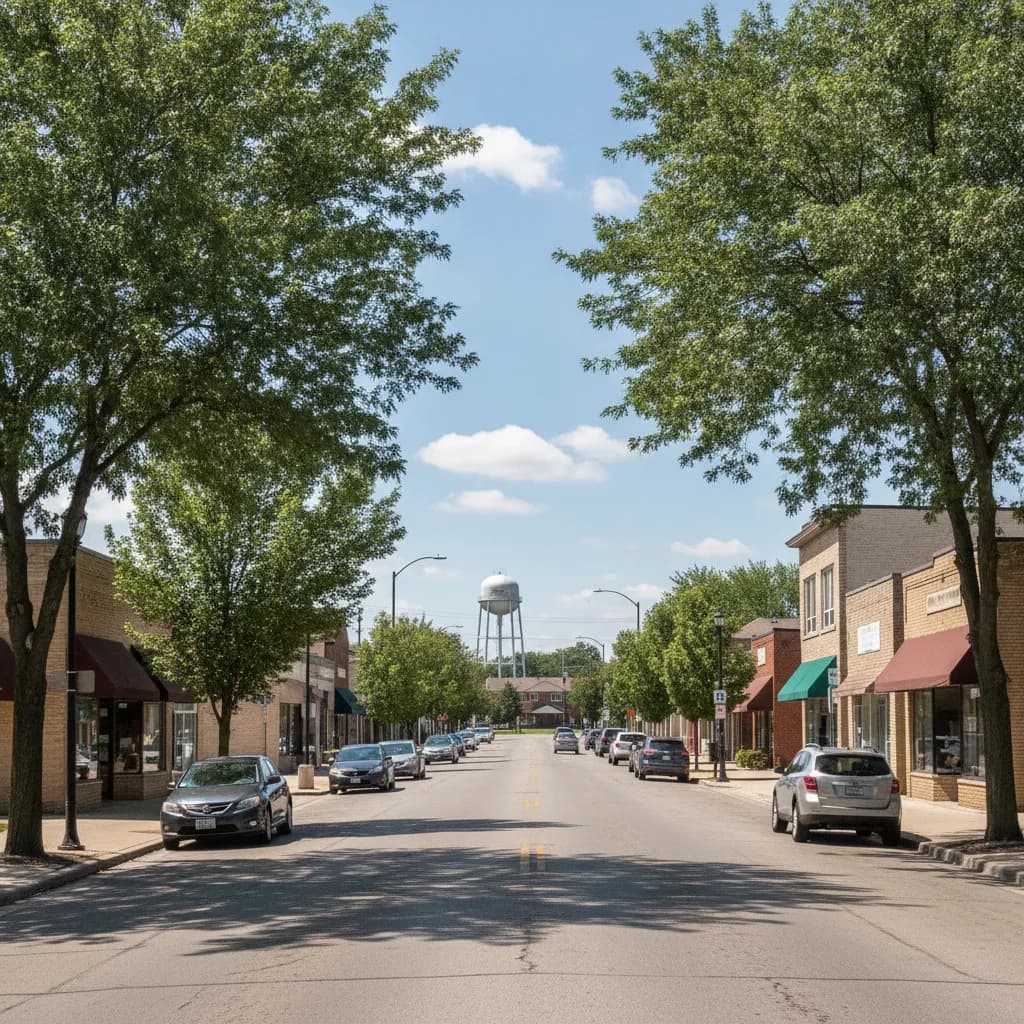 View of Norridge, IL