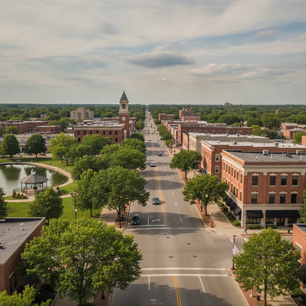 View of Orland Park, IL