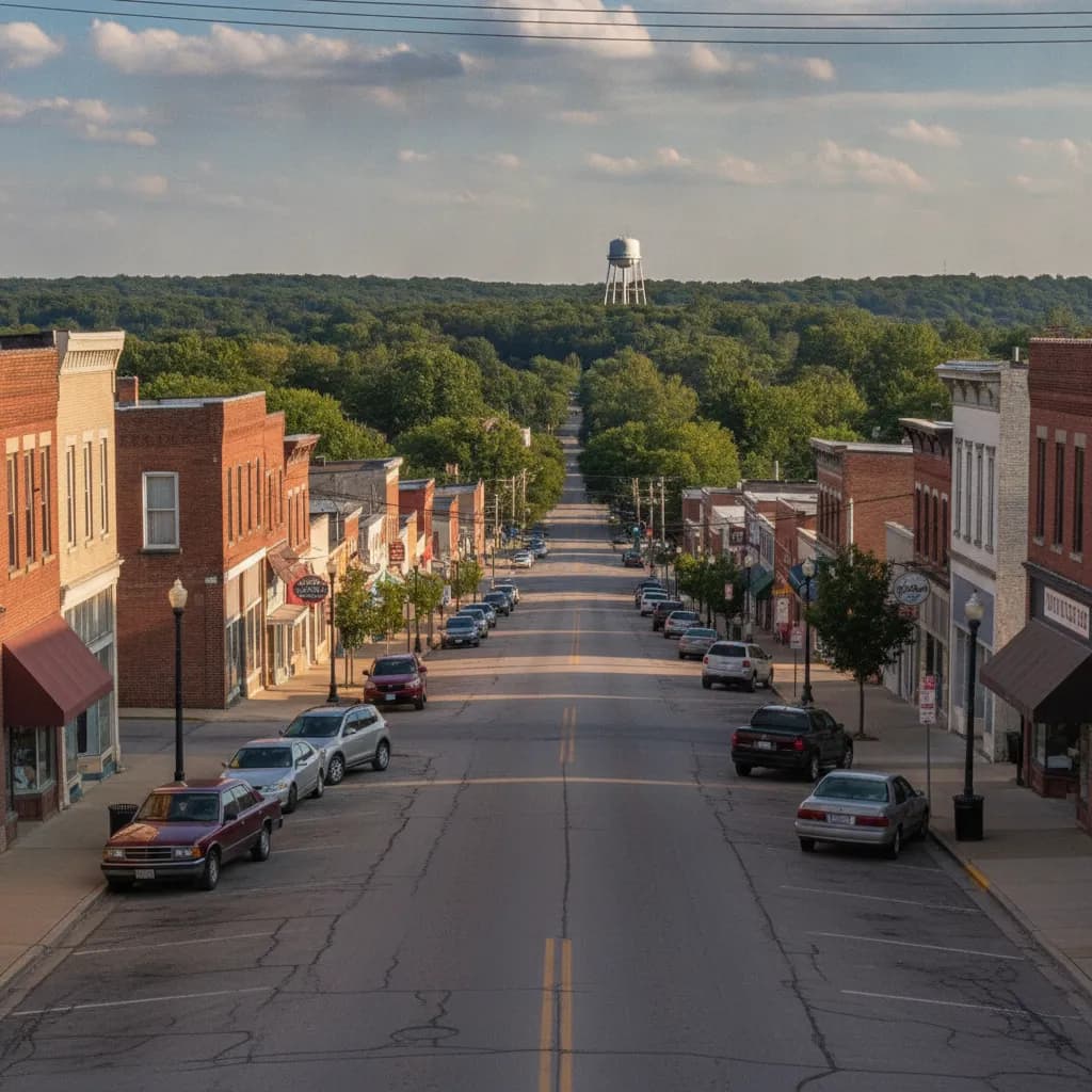 View of Paris, IL