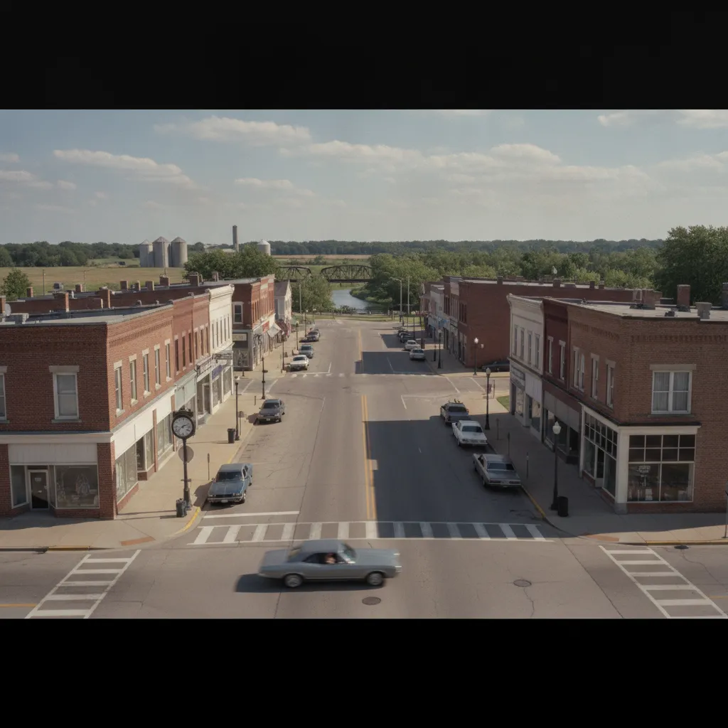 View of Plano, IL