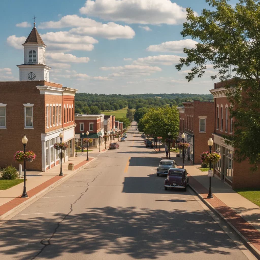 View of Princeton, IL