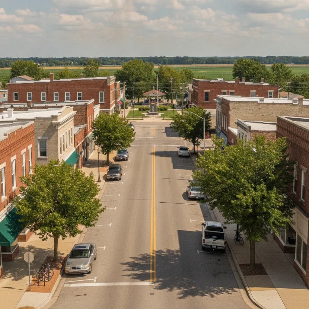View of Rantoul, IL