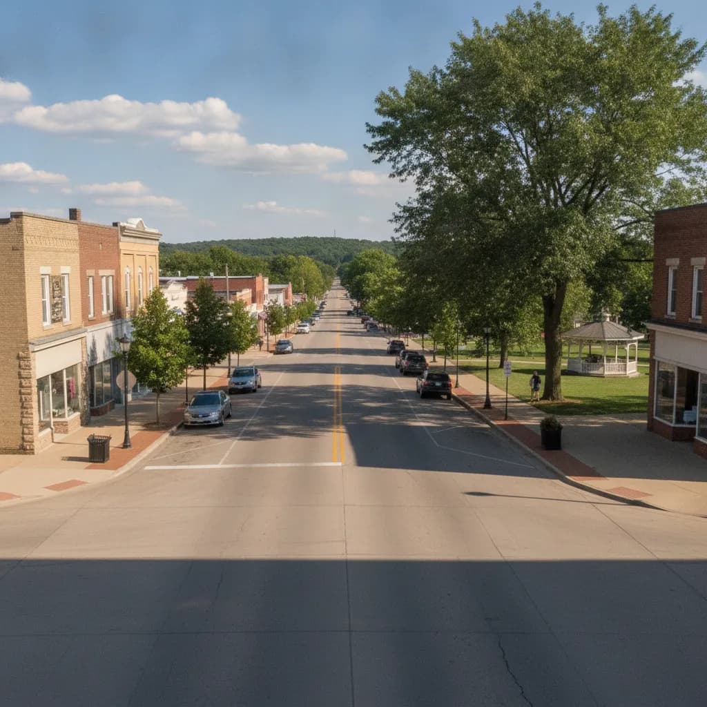 View of Romeoville, IL