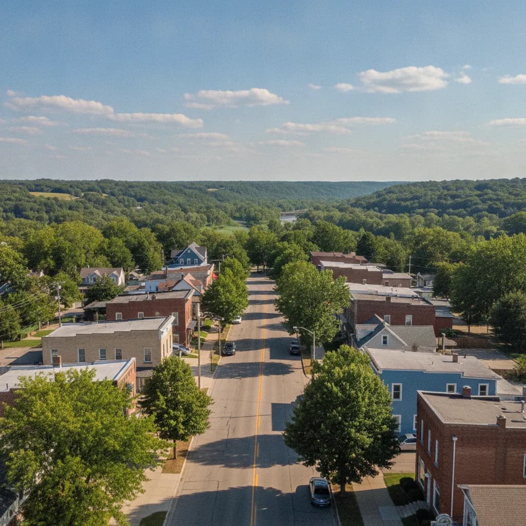 View of Roscoe, IL