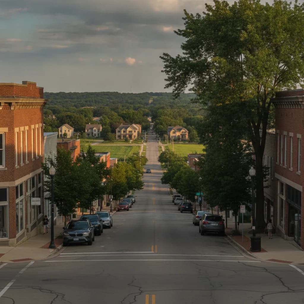 View of Savoy, IL