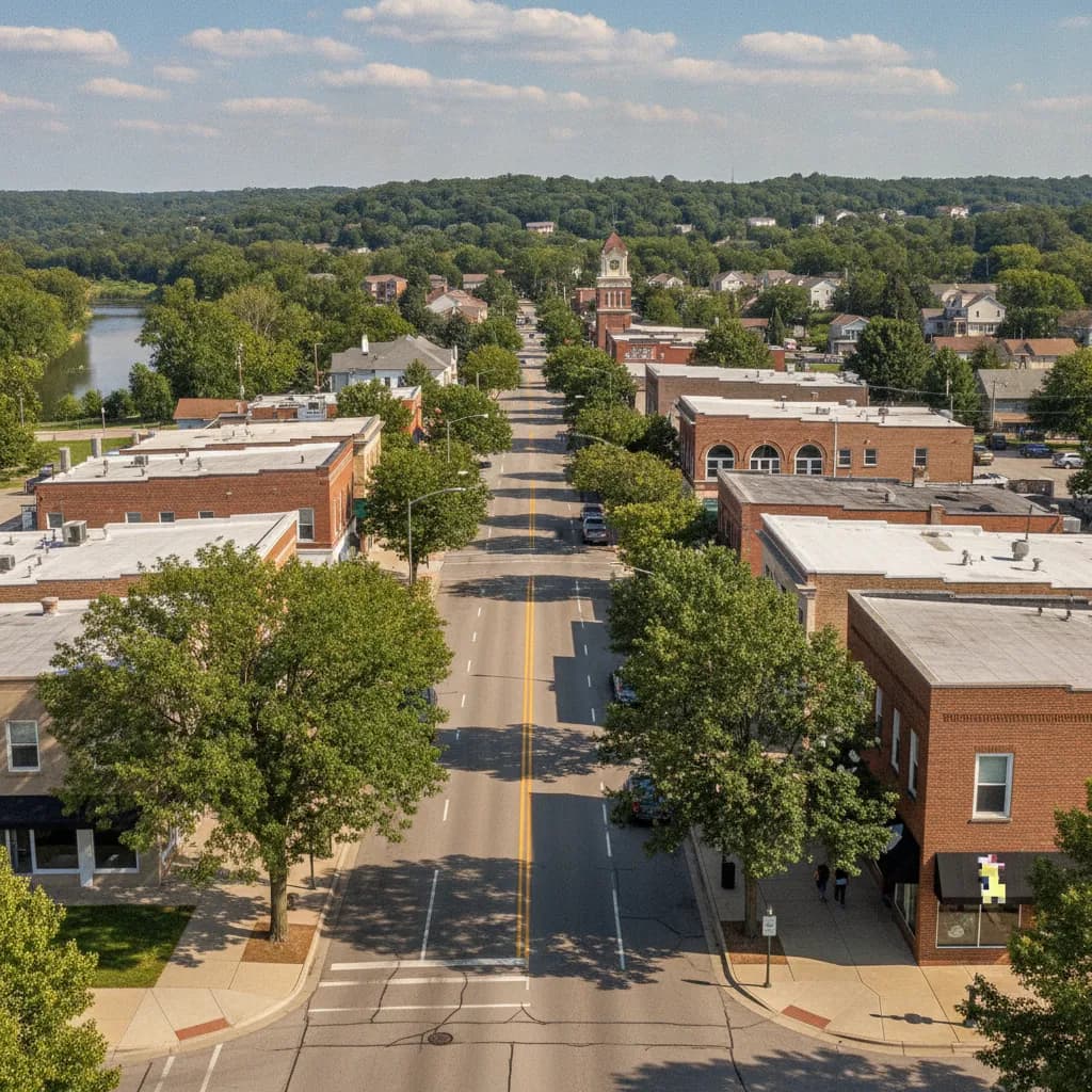 View of Shorewood, IL